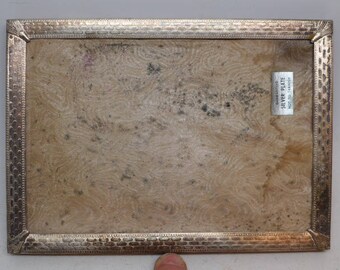 Vintage Silver Plate Picture Frame - Vintage Picture Frame - Fancy Picture Frame - 7 x 5 inches