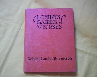 A Child's Garden of Verses by Robert Louis Stevenson, illustrated by Myrtle Sheldon