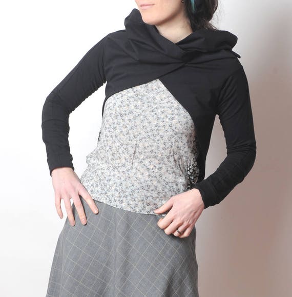 gilet cache epaule femme