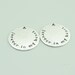 10pcs 25mm Antique Silver Forever In My Heart Charm Pendants,Letters Charms Pendants ZF1505
