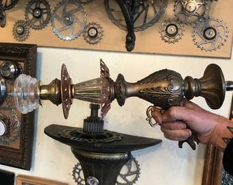 Ray Gun " GAMMA JAMMER RAYGUN " Wall Art Shelf Steampunk Sci-fi Victorian Industrial