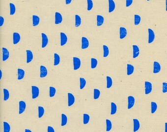Print Shop - Moons Blue - Alexia Marcelle Abegg - Cotton and Steel (4035-03)