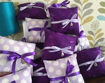 Lavender pillows