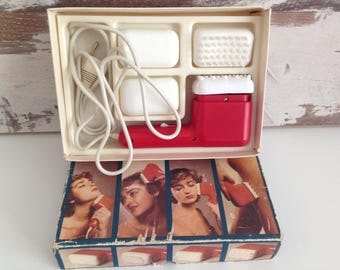 Vibrator for massage - Electric vibrating massage - Vintage Electric Vibrating Massager in Box - Vintage massage - vintage Vibrator massager