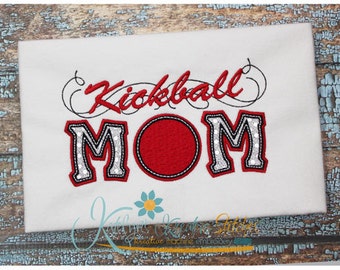 Kickball Mom Applique with a Twist