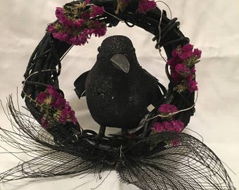 Little Black Bird wreath