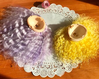 Mohair Reroot for Blythe or Icy Dolls Neo Blythe Reroot Scalp