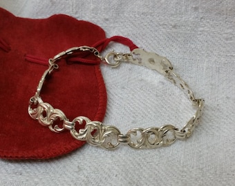 Old silver bracelet 50/60 years 835 SA212