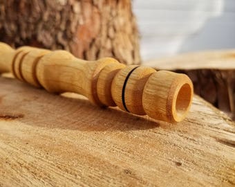 Figured Maple Chillum, maple chillum, chillum for smokers
