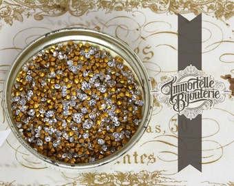 PP12 Crystal Clear Swarovski Rhinestone Chatons - Article 1100 Austrian 1st Quality MC Crystal - 16pc