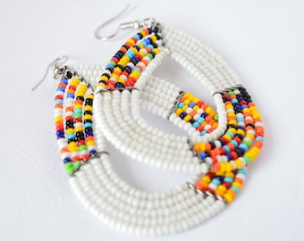 African Earrings – Ethnic Earrings – Women’s Earrings – Boho earrings –African Jewelry – Tribal Earrings – Gift for Women