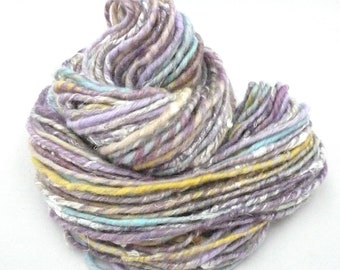 Hanspun Art Yarn Handspun Yarn Art Yarn Handspun Corespun Yarn Handspun Weaving Yarn Handspun Bulky Yarn Hand Spun Yarn Handspun Merino