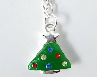 Christmas Tree Necklace
