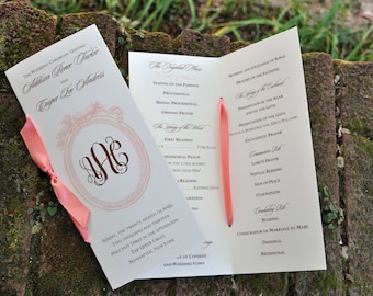100 vintage wedding programs