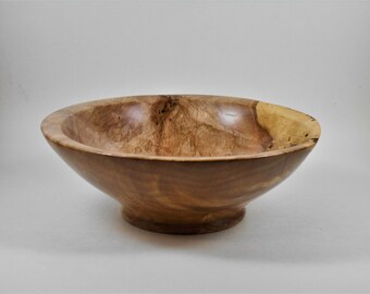 Hand turned maple bowl