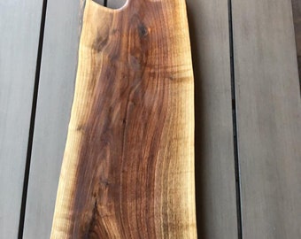 Black Walnut Live Edge Charcuterie Boards