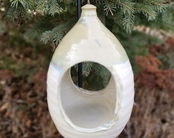 Ceramic Bird Feeder