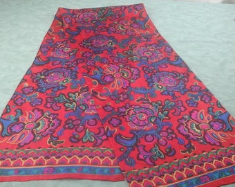 Vintage silk scarf.