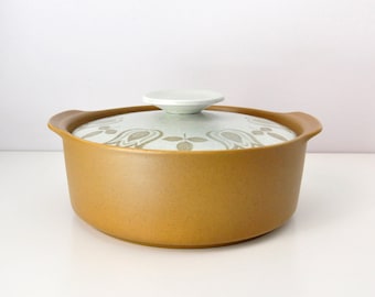 Retro 'Tulip Time' Casserole Dish by Meakin Studios