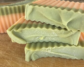 Grapefruit Eucalyptus Soap / Cold Process Soap / Handmade Soap / Natural Soap / Bar Soap / Vegan Soap