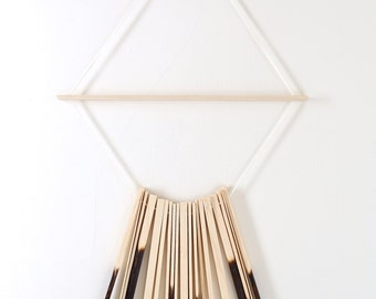Wall Hanging Wood Art Shou Sugi Ban