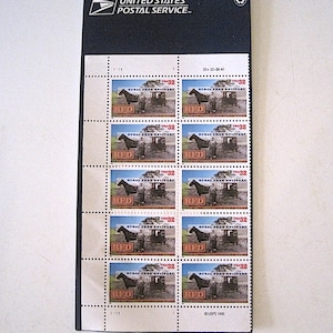 Ten 1995 Rural Free Delivery Unused USPS Stamps