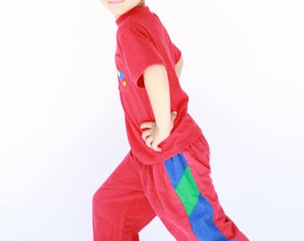 80's Color Block Joggers