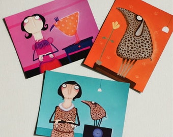 3 Fridge Magnets