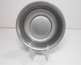 Web Pewter #1127 Underplate Saucer or Bowl (111)