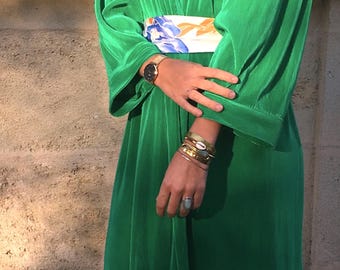 French Vintage pleats dress