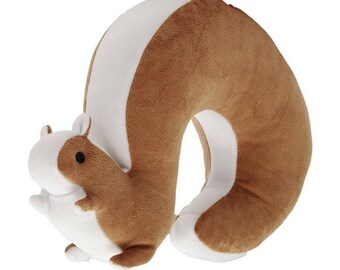 Katara Decor - Squirrel Travel Neck Pillow - Free Shipping