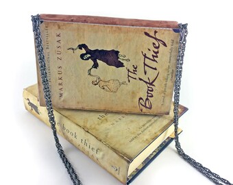 The Book Thief Clutch Bag, Markus Zusak, The Book Thief gift, Book Thief bag, Book Thief clutch, Book Clutch, “I am haunted by humans”