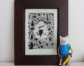 Adventure Time Book Print