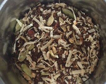 Red Rooibos Chai Tea | Organic Tea | Loose Leaf Tea | Rooibos Tea | Red Tea | Chai Tea | Caffeine-free |