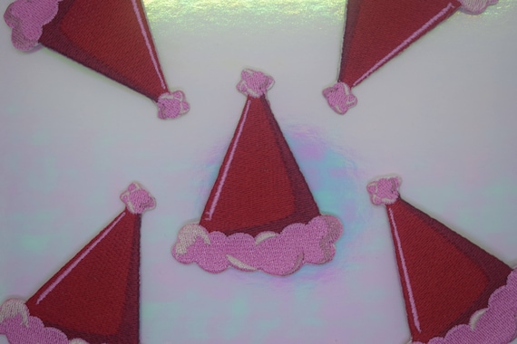 Santa Hat Iron on Patch