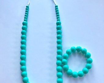 Sale- Turquoise Pearl Style Set