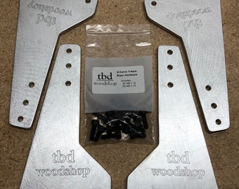 X-Carve Y-Axis Riser Plates with Dust Boot clearance