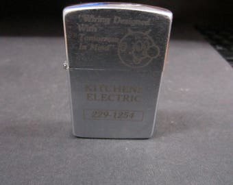 Reddy Kilowatt advertising cigarette lighter