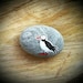 Puffin Painted Pebble - Hand Painted Sea Bird Art Totem Decoration Stone - MADE TO ORDER