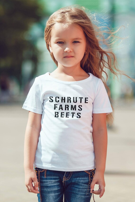 The Office "Schrute Farms Beets" Kids Shirt 2T-XL Available