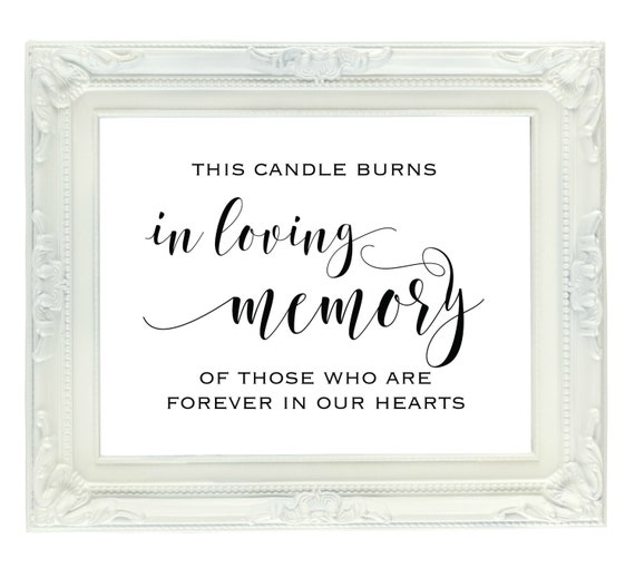 Candid image for in loving memory free printable Inventive image pertaining to in loving memory free printable
