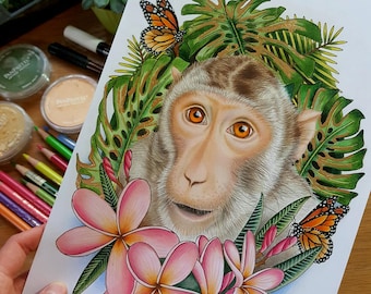 Rainforest Monkey Original