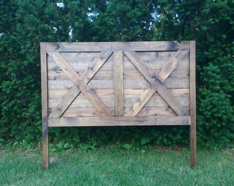 Rustic Barn Headboard King Queen Full/Double Twin Custom