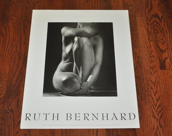 1980 Vintage Ruth Bernhard "Classic Torso" Poster By Litho-Graphics