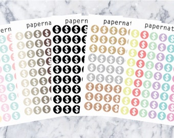Money/Pay Day Icons //Planner Stickers