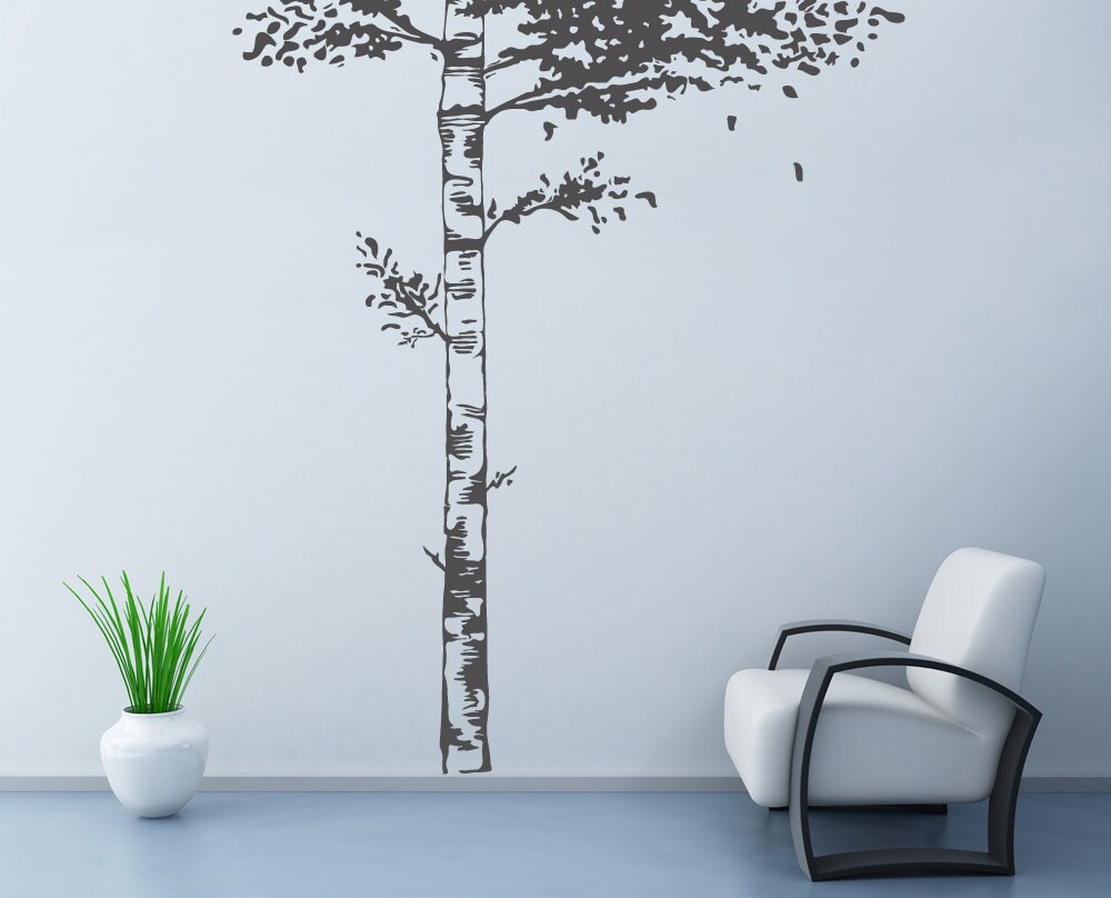 Realistic Birch Tree Wall Decal Wall Stickers for Bedrooms Realistic Birch Tree Wall Decal Wall Stickers for Bedrooms