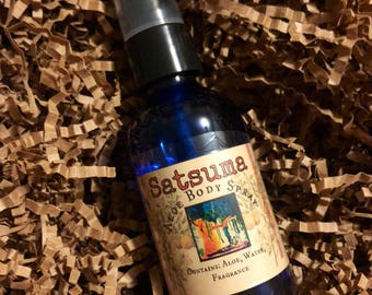 2 oz Satsuma Aloe Body Spray