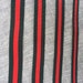Designer striped red/green grosgrain ribbon, Red/navy blue choker grosgrain ribbon, Black/white designer flat ribbon