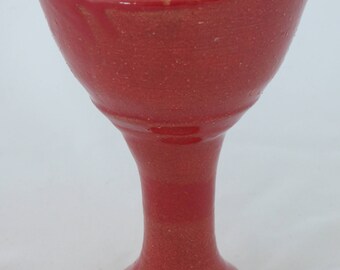Ceramic Goblet, Ceramic Wine Glass, Pottery Wine Goblet, Ceramic Wine Cup, Pottery Goblet, Handmade Wheel-thrown Stoneware Artisan Pottery