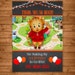 Daniel Tiger Thank You Card Chalkboard Theme -- Daniel Tiger Thanks -- Daniel Tiger Birthday -- Daniel Tiger Party Printables